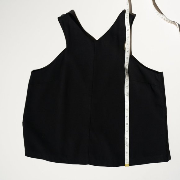 Lulus open back tank - black - L - Picture 6 of 7
